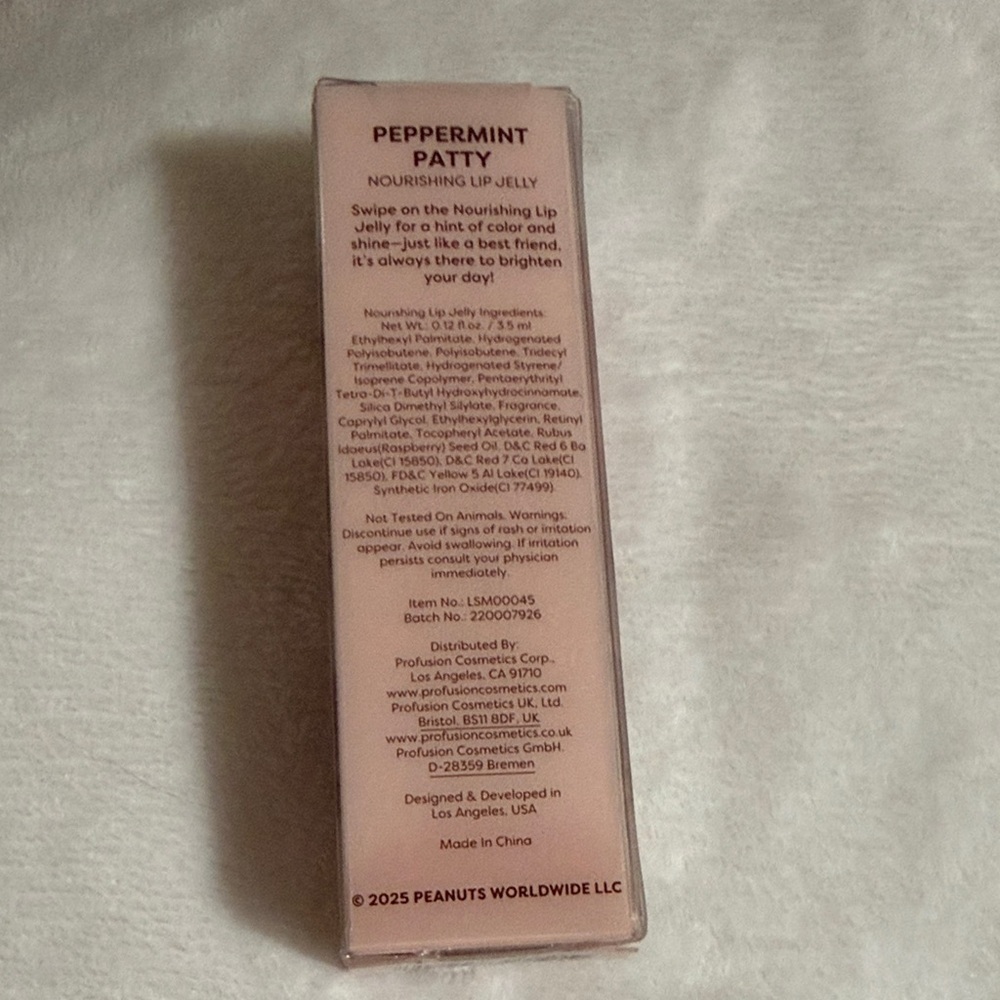 Profusion Cosmetics Peppermint Patty Nourishing Lip Jelly - BNIP - Picture 2 of 6